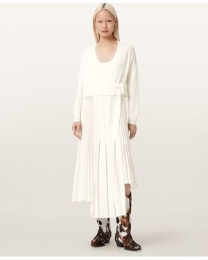 AllSaints Lucille 2-In-1 Dress - Natural