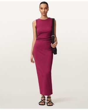 AllSaints Cotton Katarina Bodycon Maxi Dress, /Us 2 - Pink