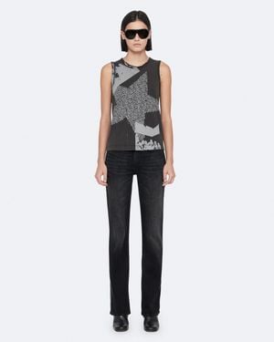 AllSaints Eve High-Rise Slim Bootcut Jeans - White