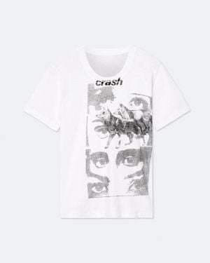 AllSaints Hela Crash Regular-Fit T-Shirt - White