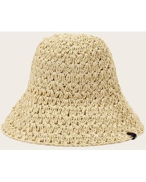 AllSaints Willow Straw Hat - Natural