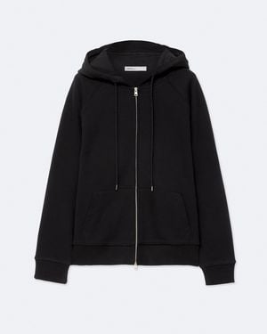 AllSaints Jemima Oversized Zip-Up Hoodie - Black