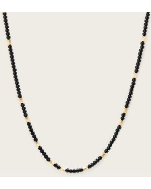 AllSaints Clara Beaded Necklace - Natural