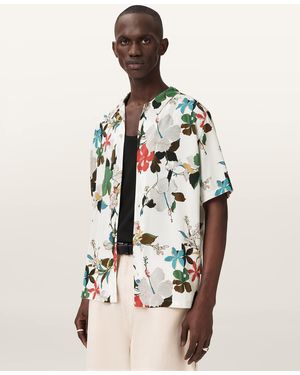 AllSaints Koh Chang Oversized Shirt - Natural