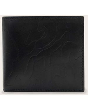 AllSaints Delph Orlando Embossed Leather Wallet - White