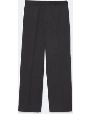 AllSaints Moor Straight-Fit Melange Pants - Black