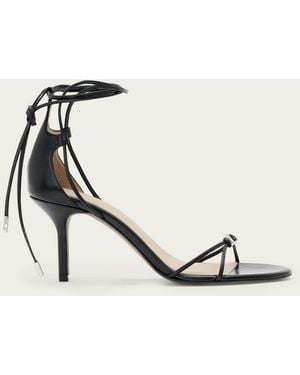 AllSaints Leather Ali Leather Siletto Sandals, /Us 6/Eu 36 - White