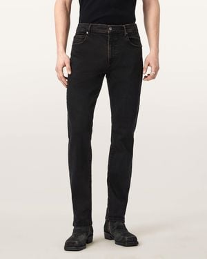 AllSaints Sid Ultra Stretch Skinny Jeans - Black
