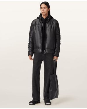 AllSaints Furse Boxy Puffer Jacket - Blue
