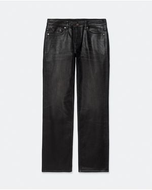 AllSaints Nat Low-Rise Slim-Straight Leg Jeans - Black