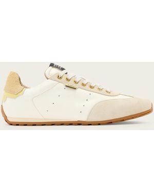 AllSaints Leather Liam Suede Trainers, /Us 6/Eu 36 - Natural
