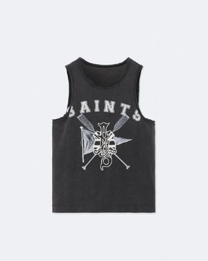 AllSaints Jenny Saints Slim-Fit Tank Top - Black