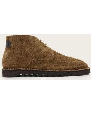 AllSaints Slix Chukka Suede Boots - Brown