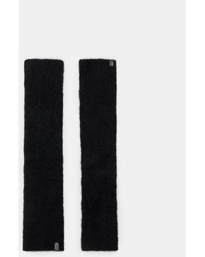 AllSaints Steph Brushed Arm Warmer - Black