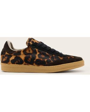 AllSaints Lace Thelma Fur Low Top Trainers, /Us 6/Eu 36 - Natural