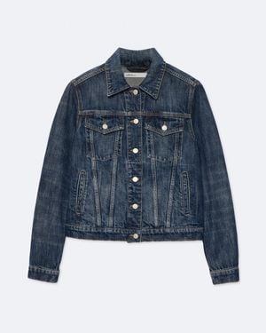 AllSaints Regular-Fit Denim Trucker Jacket - Blue