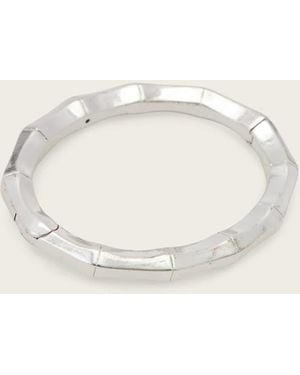 AllSaints Clara Hinge Bracelet - Natural
