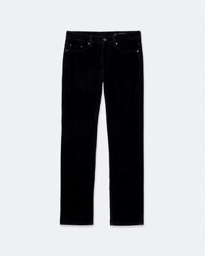 AllSaints Flocked Denim Slim-Straight Leg Jeans - Black