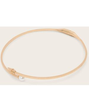 AllSaints Hazel Hinge Necklace - Natural