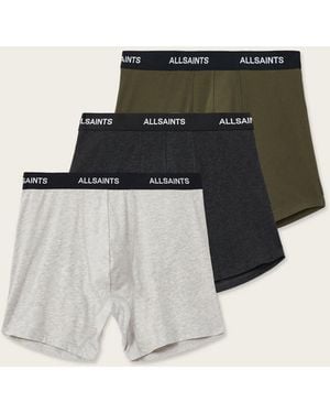 AllSaints Boxer Brief 3 Pack - Black