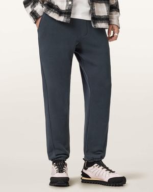 AllSaints Haven Relaxed Fit Embroidery Joggers - Blue
