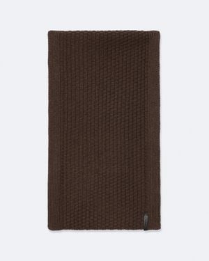 AllSaints Patton Wool-Blend Scarf - Brown