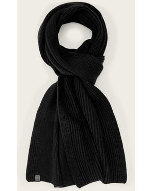 AllSaints Iggy Wool Blend Scarf - Black