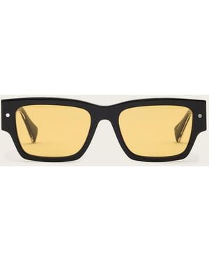 AllSaints Iggy Square Framed Sunglasses - Natural