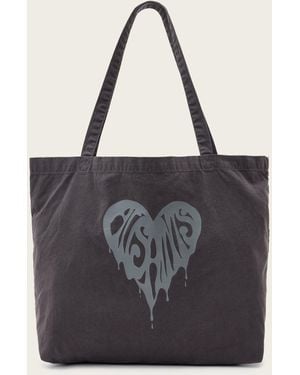 AllSaints Trip Cotton Tote Bag - Black
