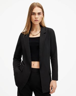 AllSaints Aleida Lightweight Tri Blazer - Black