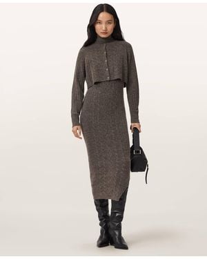 AllSaints Sabine 2-In-1 Maxi Dress - Multicolour