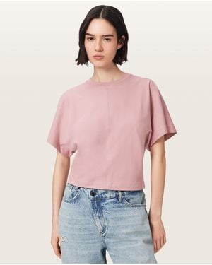 AllSaints Eden Artia Slim Fit T-Shirt - Red