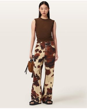 AllSaints West Sleeveless Tank Top - Natural
