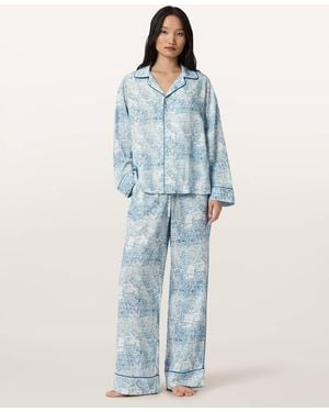 AllSaints Maude Pyjama Set - Blue