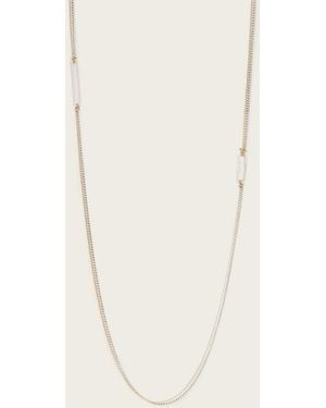 AllSaints April Wrap Necklace - Natural