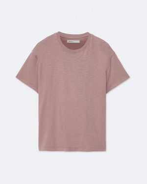 AllSaints Addi Regular-Fit Cotton T-Shirt - Pink