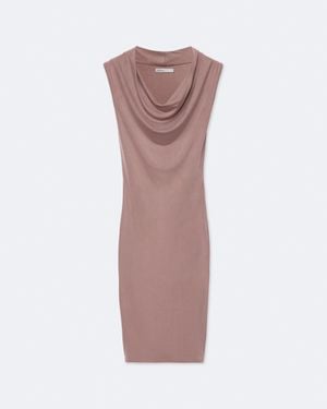 AllSaints Malina Cupro Midi Dress - Multicolor