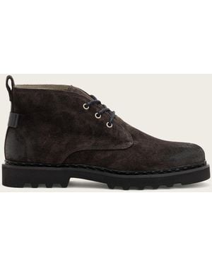 AllSaints Skiff Suede Boots - Black