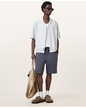 AllSaints Hanbury Relaxed Fit Shorts - White