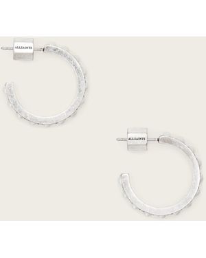 AllSaints Nellie Post Back Large Earrings - Natural