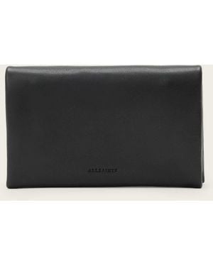 AllSaints Harluna Leather Wallet - Black