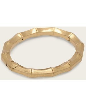 AllSaints Clara Hinge Bracelet - Natural