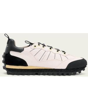 AllSaints Nevis Suede Trainers - White