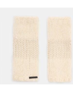 AllSaints Amber Arm Warmers - Natural
