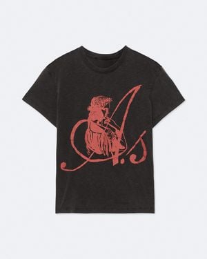 AllSaints Statue Addi Regular-Fit T-Shirt - Black