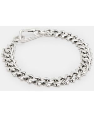 AllSaints Arlo Curb Chain Bracelet,, Warm - Natural