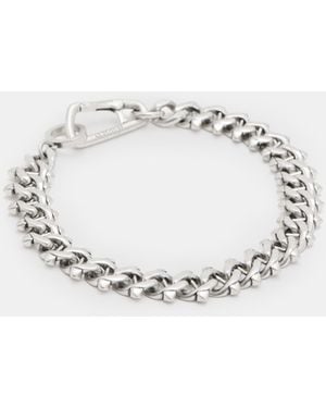 AllSaints Arlo Curb Chain Bracelet,, Warm - Natural