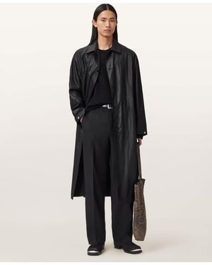 AllSaints Carces Reversible Mac - Black