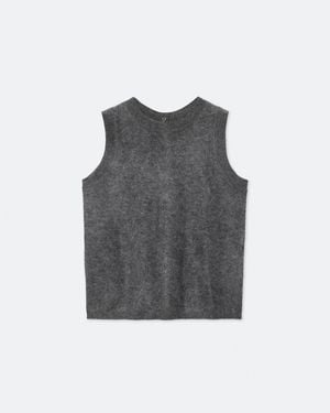 AllSaints Ada Cashmere Button-Down Cardigan - Gray