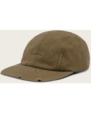 AllSaints Jesse Cotton Cap - Green
